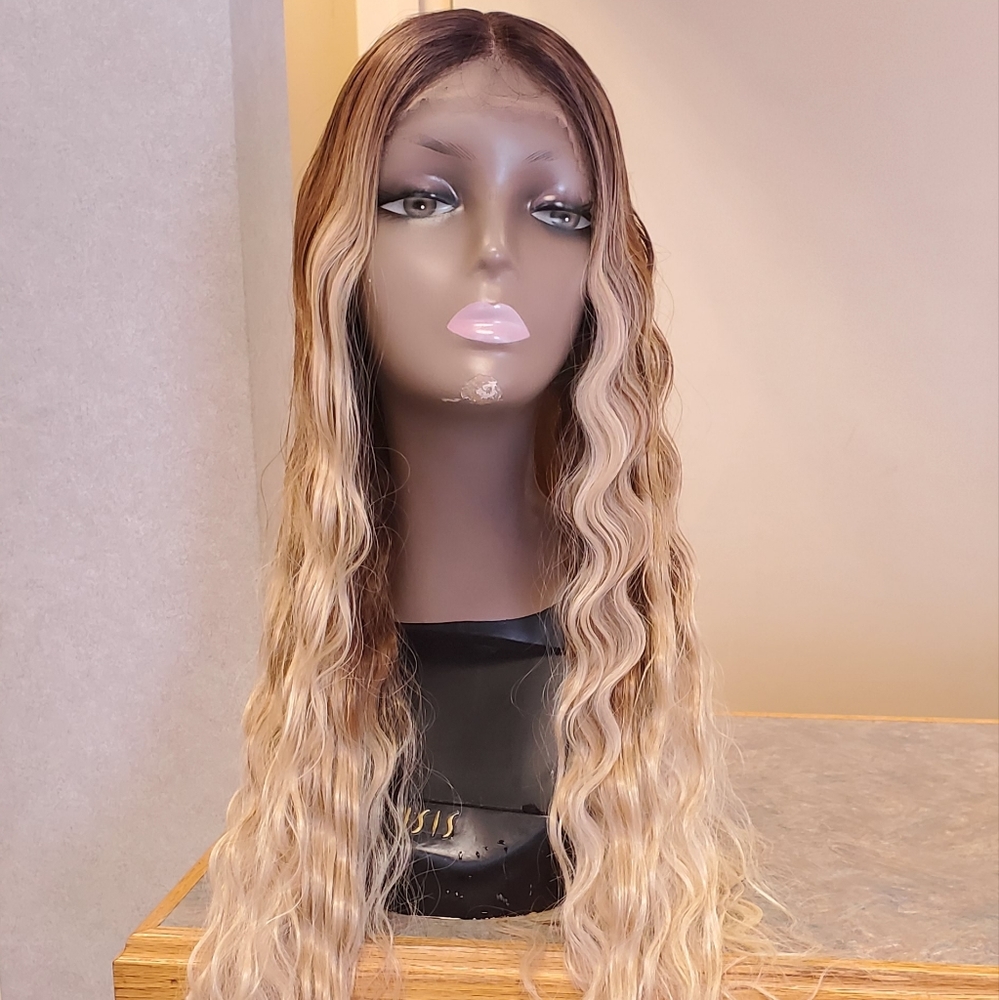 Crimping Ain't Easy Synthetic Lace Front Wig